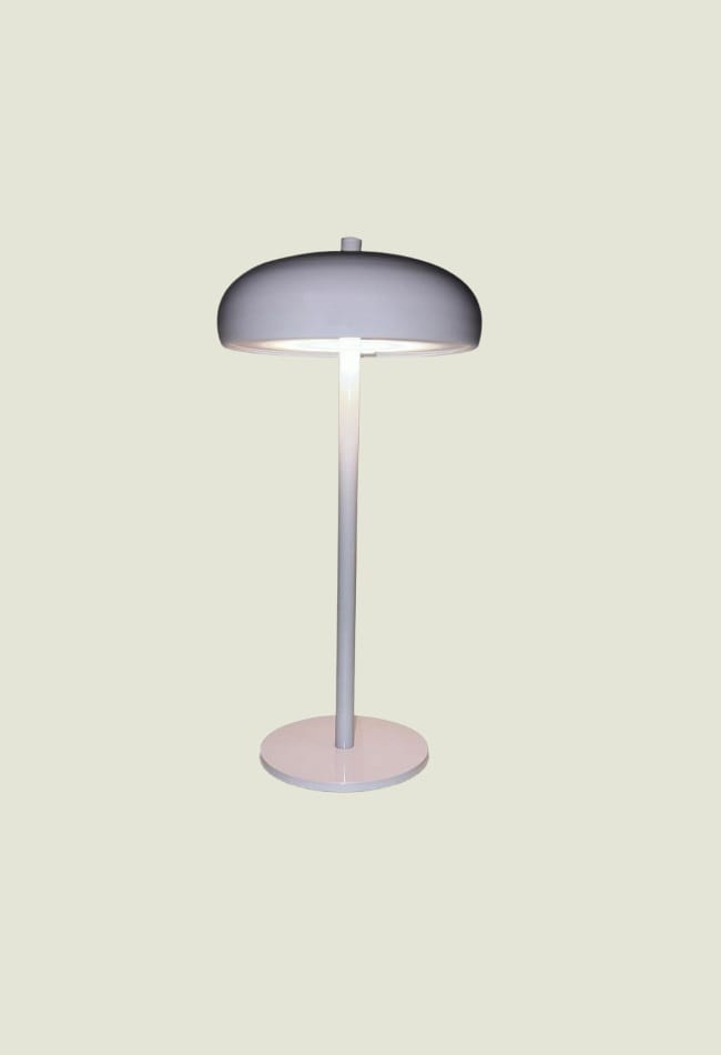 Lámpara led mushroom blanca