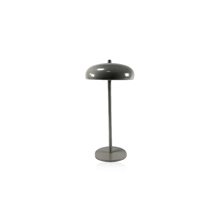 Lámpara led mushroom gris