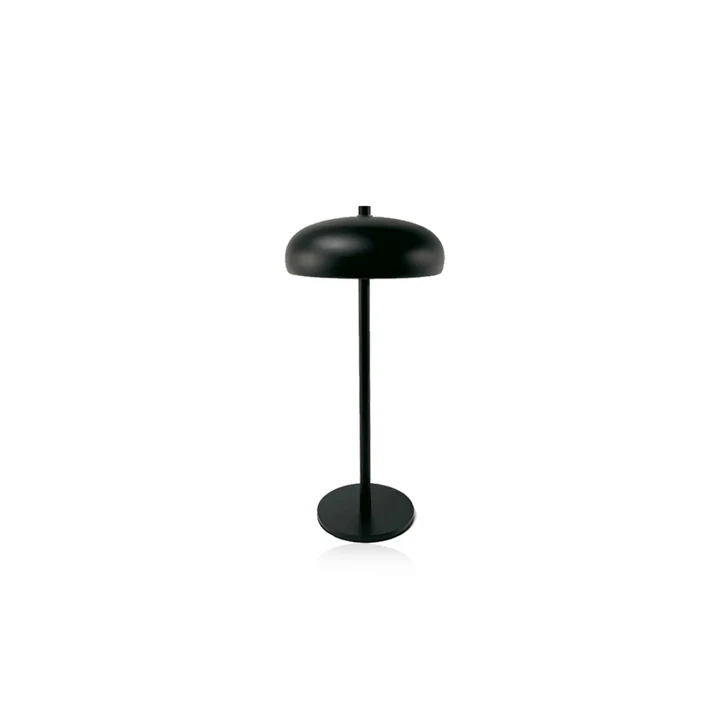 Lámpara led mushroom negro