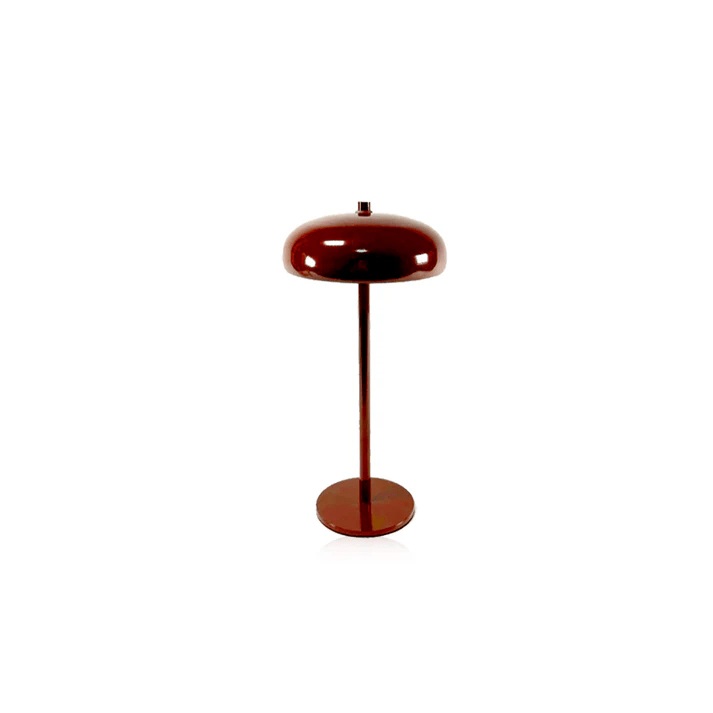 Lámpara led mushroom rojo