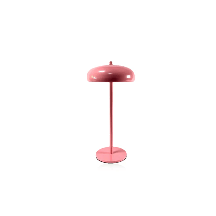 Lámpara led mushroom rosa