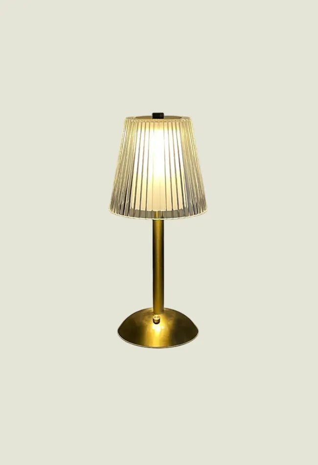 Lámpara metálica retro